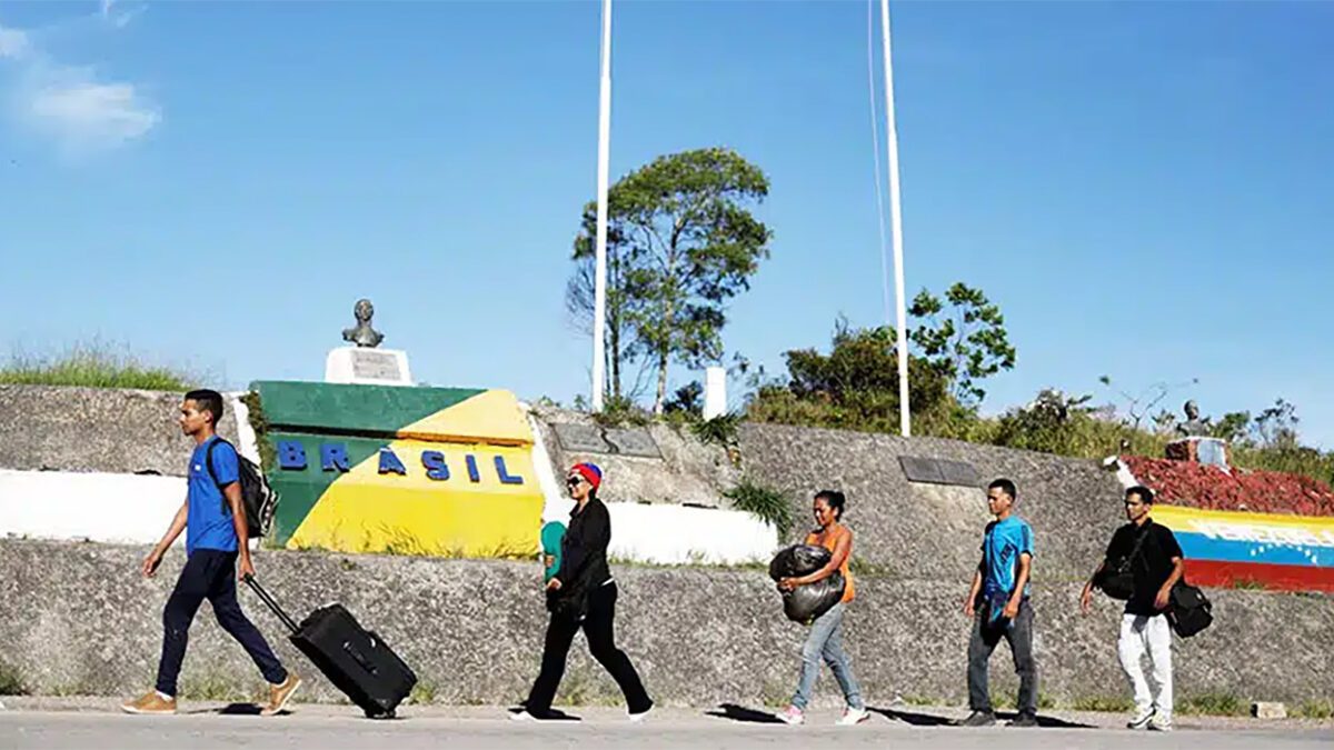 Nova onda migratória: número de venezuelanos na fronteira com o Brasil aumenta cinco vezes